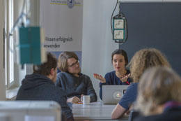 Der neue Start-up-Inkubator der Freien Universität Berlin ist ein „Hotspot“ für Innovationen.