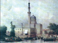 Am Neuen See in Potsdam wurde 1841 bis 1843 nach Plänen von Persius der erste Moscheebau Preußens errichtet. 