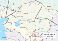 Für China relevante Pipelines in Kasachstan
