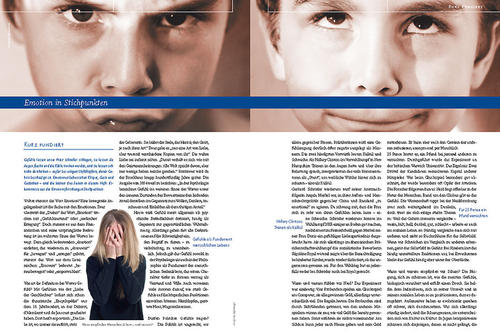 Emotionen beherrschen Körper, Geist und Gedanken.