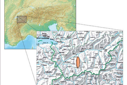 Die Archäo-Informatikerin Silvia Polla untersuchte im Schweizer Wallis mit Kollegen und Studenten die Spuren der landwirtschaftlichen Nutzung aus dem Zeitraum von Jungsteinzeit bis Postmittelalter.