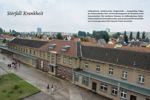Das Haftkrankenhaus Hohenschönhausen: Ein Hospital mit geheimpolizeilicher Funktion.