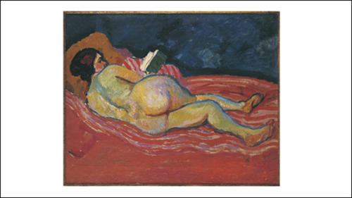 Der liegende Akt des Expressionisten César Klein entstand um 1910. Von den Nazis wurde der Maler als „entartet“ diffamiert.
