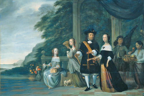 Pieter Cnoll und seine Familie, Batavia 1665: Pieters Frau, Cornelia van Niewenroode, war mit neun Jahren als Halbwaise allein aus Japan nach Batavia gekommen, um dort getauft zu werden. Ihre Mutter sah sie nie wieder.