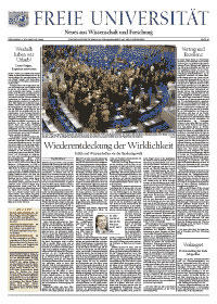 Titelseite Tagesspiegel-Beilage vom 09.07.2005