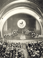 Premiere in a cinema