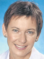 Inge Niedek, die dienstälteste Wetterfrau des deutschen Fernsehens