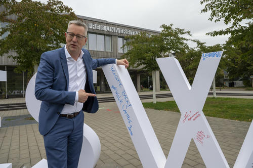Universitätspräsident Günter M. Zieglers Botschaft an die Studierenden: Welcome back!
