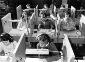 In den 80ern: Die Mediothek der Silberlaube