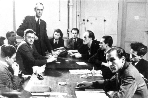 The first student union was elected.