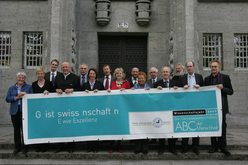 Positive Entscheidung in der Exzellenzinitiative für die Freie Universität Berlin.