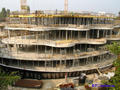 Die Baustelle Anfang September 2002