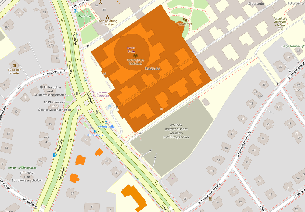 Geschlossene Gebäude am Montag 10. November 2025