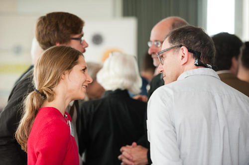 Beim Academic Speed Dating hatten die Konferenzgäste Gelegenheit, ihre Forschungsinteressen und aktuellen Projekte persönlich vorzustellen.