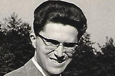 Alumnus Klaus Riemer in seinem 1. Semester im Jahr 1955.