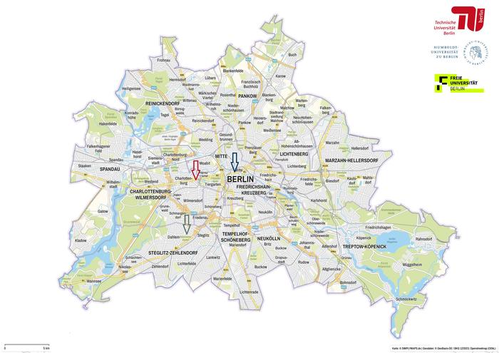 Stadtplan Berlin