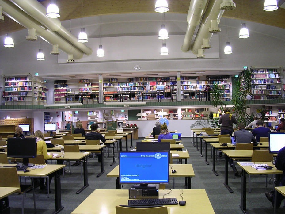 Arbeitsplätze • Bibliotheken • Freie Universität Berlin