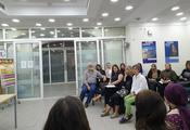 18 academic advisors participated in a one day training session
