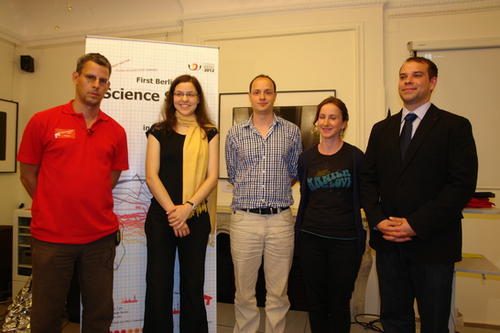The four doctoral candidates!