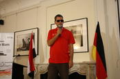 Florian Kohstall presented the four Slamers.