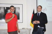 Sebastian Krackl (Berlin Graduate School Unifying Concepts in Catalysis) started the presentations