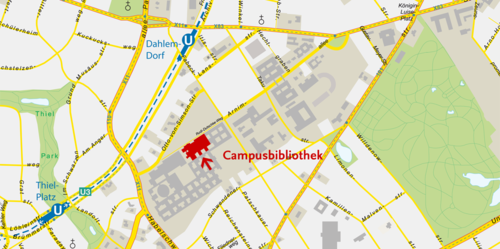 Campusbibliothek Haupteingang