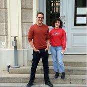 Alexandrina und Paul - Tutor*innen der Biochemie