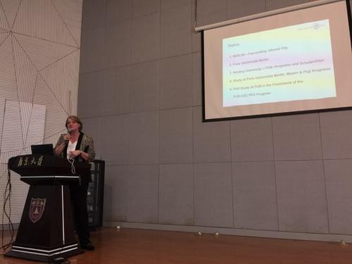 PhD Vortragsreise  in Nanjing