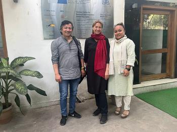 Visit of Mr. Netra Bhandari, Director India Office of the University of Göttingen