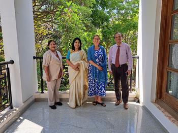 Visit to Alliance University