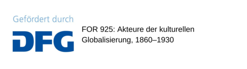 Akteure der kulturellen Globalisierung,