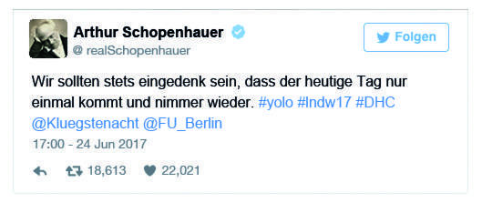 Schopenhauer Tweet