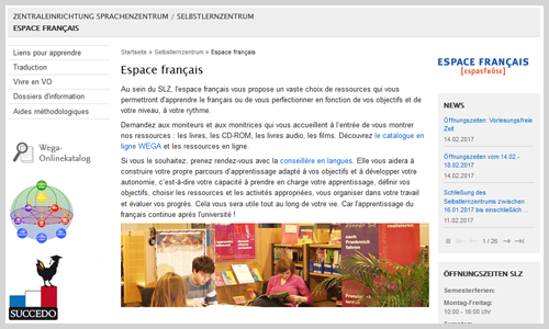 Espace francais (Screenshot)