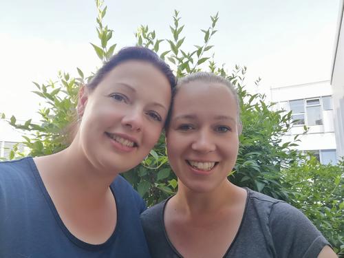 Jennifer Iven und Alexandra Lomm