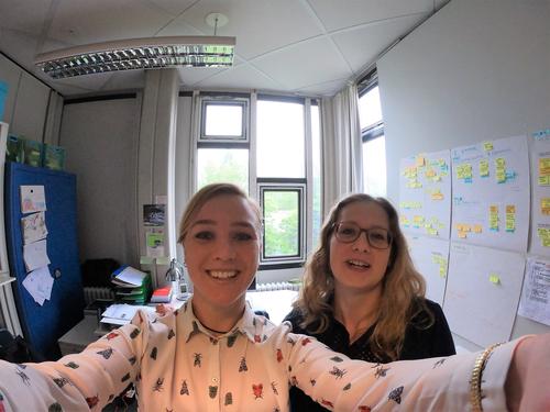 Maike Pöhler und Jacqueline Wißmann