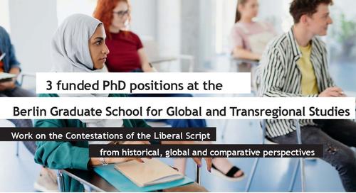 Call for Applications for PhD Positions at the BGTS
