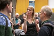 Im Anschluss stellte sich Catherine Heymans den Fragen des begeisterten Publikums.