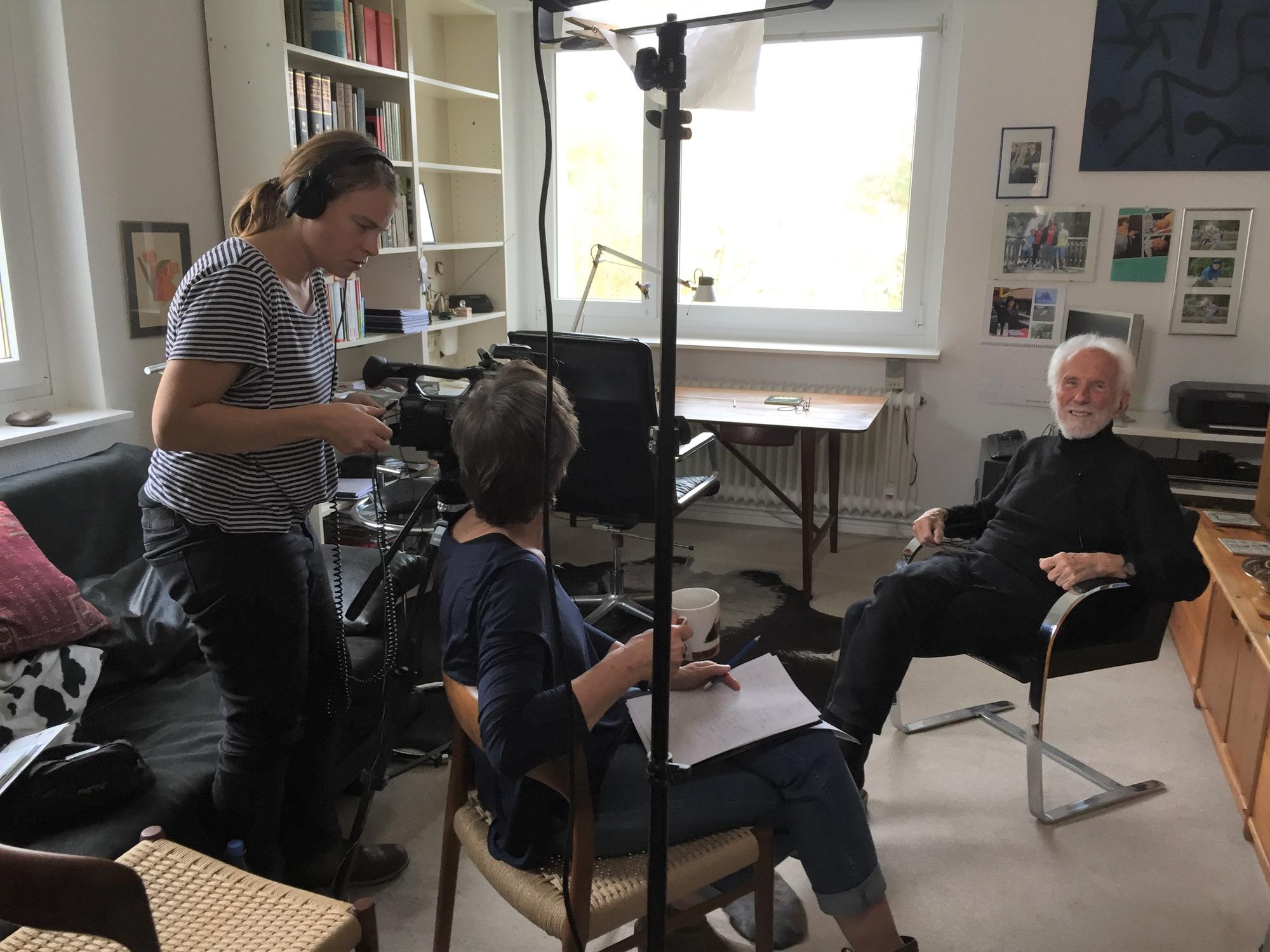 Interview-Aufnahme Prof. Kisker