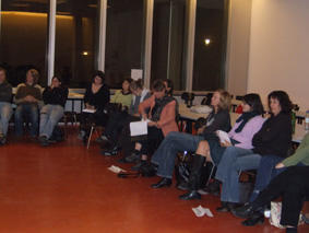 Barbara Strobel in Aktion