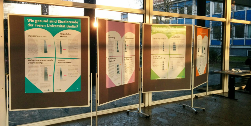 Ausstellung am Fachbereich Geowissenschaften