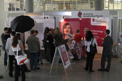 Firmenkontaktmesse Infostand