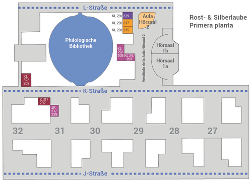 Rost- und Silberlaube (erste Etage)