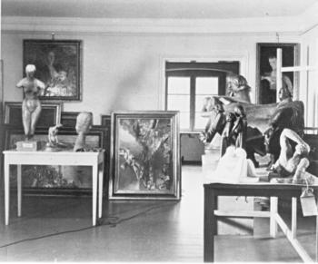Depot „Entarteter Kunst“ im Schloss Schönhausen, 1938/39