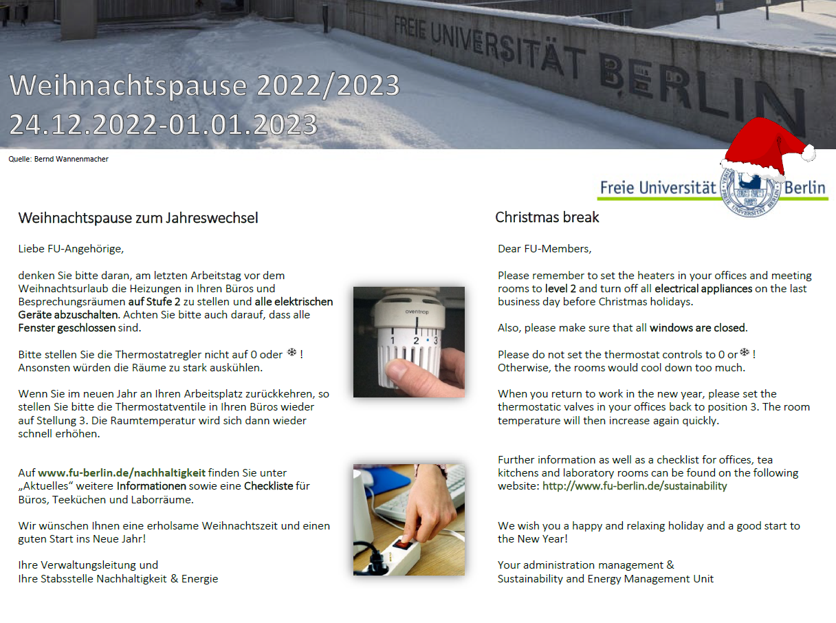 Weihnachtspause