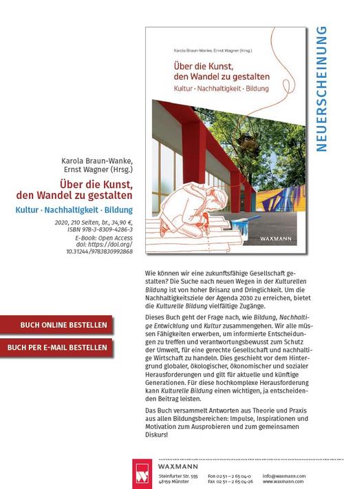 Flyer_Buch_Über die Kunst den Wandel zu gestalten