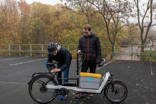 Lastenrad-Training
