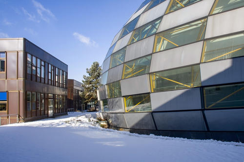 Campus im Winter