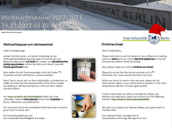 Informationen zum Jahreswechsel 2022/23 • Nachhaltigkeit • Freie ...