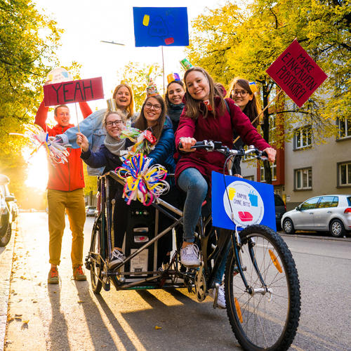 Team in München
