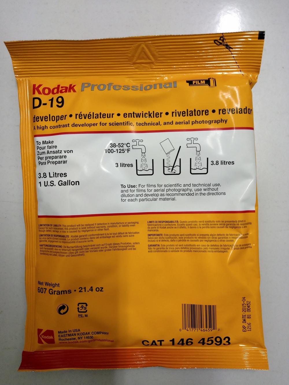Materialien für Fotoentwicklung